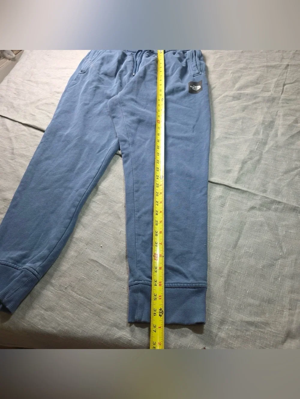 The North Face Sweatpants Mens Size M Medium Blue Joggers Fleece